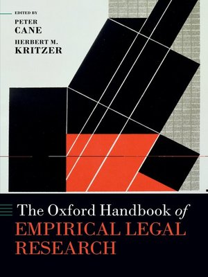 cover image of The Oxford Handbook of Empirical Legal Research